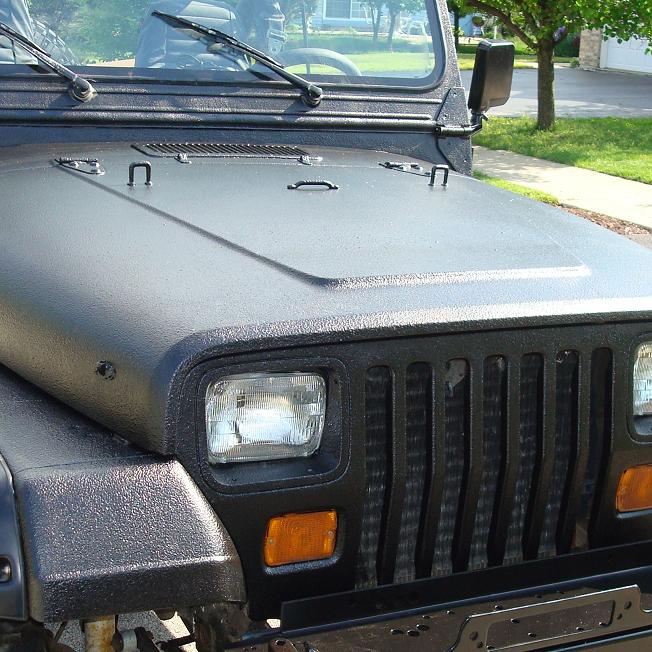 Spray paint jeep fenders #5